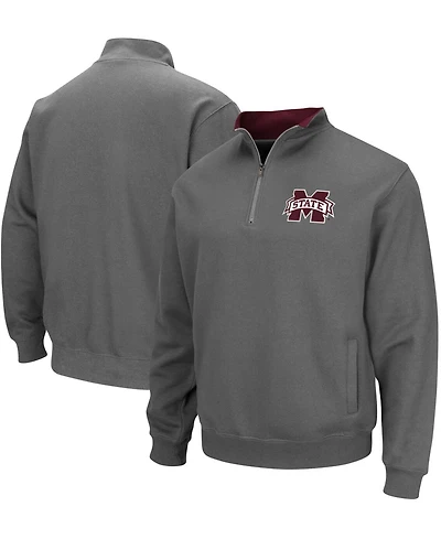 Men's Colosseum Mississippi State Bulldogs Tortugas Logo Quarter-Zip Jacket