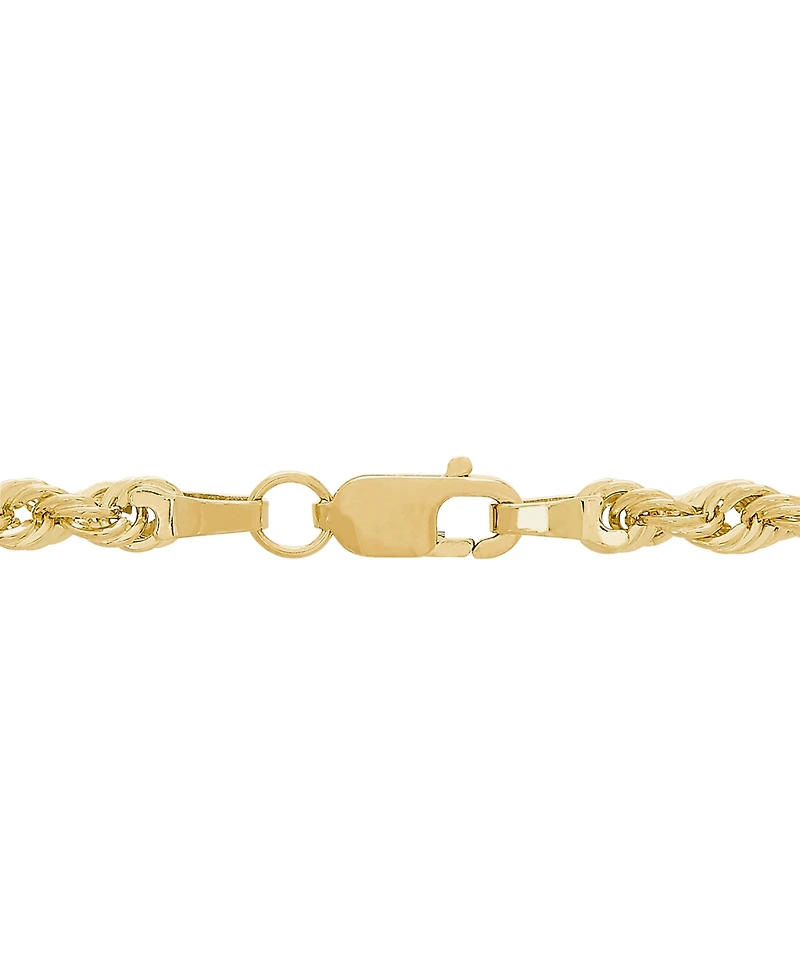 Rope Link 22" Chain Necklace in 10k Gold