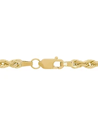 Rope Link 22" Chain Necklace in 10k Gold