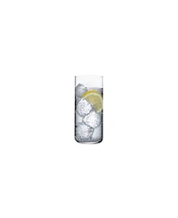 Nude Glass Finesse Grid Long Drink Glasses, Set of 4
