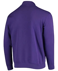 Men's Purple Washington Huskies Tortugas Logo Quarter-Zip Jacket