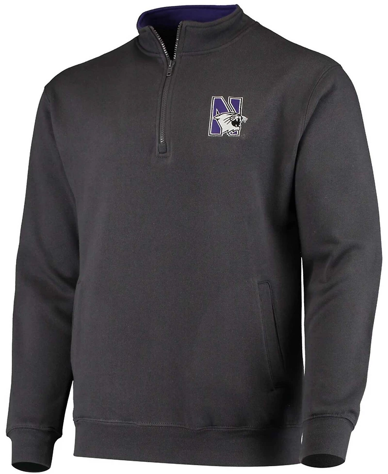 Men's Northwestern Wildcats Tortugas Logo Quarter-Zip Jacket