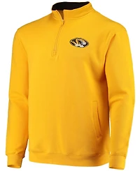Men's Gold-Tone Missouri Tigers Tortugas Logo Quarter-Zip Jacket