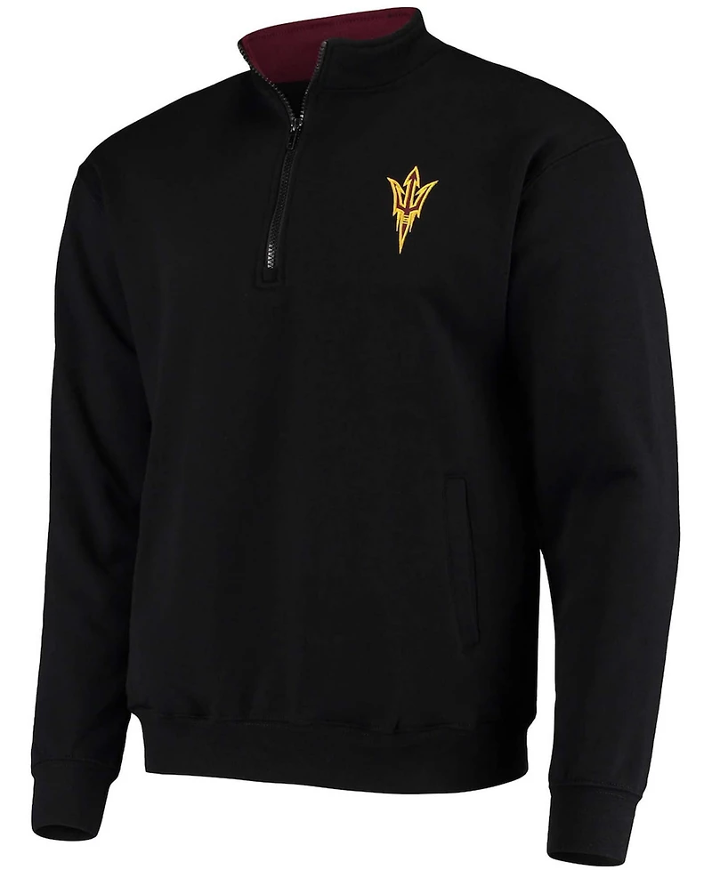 Men's Colosseum Arizona State Sun Devils Tortugas Team Logo Quarter-Zip Jacket