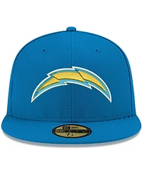 Men's Powder Blue Los Angeles Chargers Team Basic 59Fifty Fitted Hat