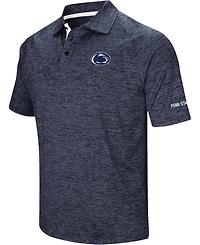 Men's Heather Navy Penn State Nittany Lions Down Swing Polo Shirt