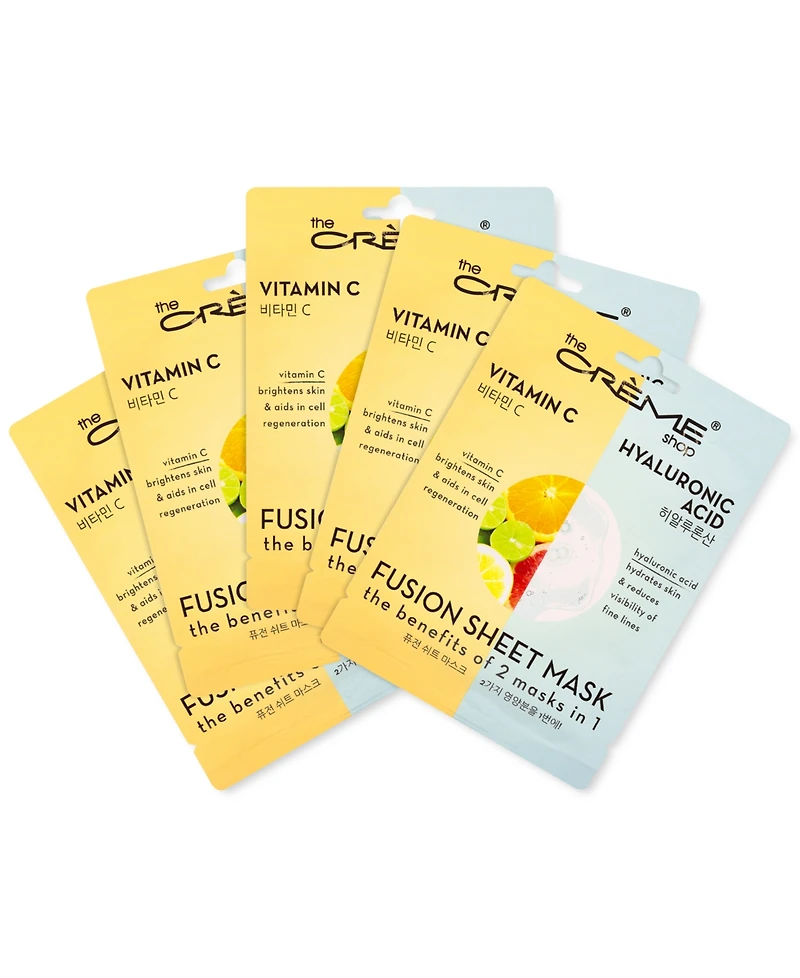 The Creme Shop Vitamin C & Hyaluronic Acid Fusion Sheet Mask