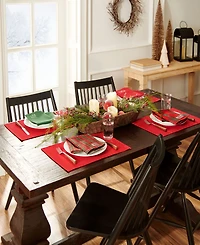Holiday Christmas Sentiments Placemat and Napkin Value, Set of 8