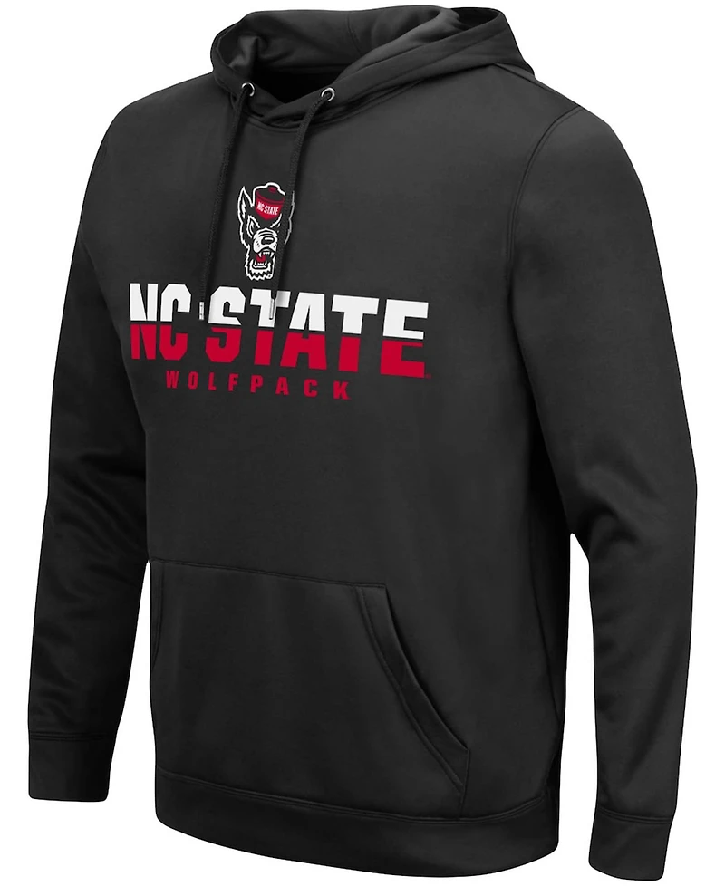 Men's Black Nc State Wolfpack Lantern Pullover Hoodie
