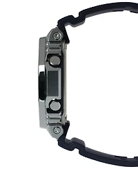 G-Shock Men's Black & Silver-Tone Strap Watch 45.2mm