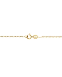 Italian Gold Mariner Link 16" Chain Necklace in 10k Gold