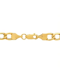 Lightweight 18" Figaro Link (5-3/4mm) Chain Necklace in 14k Gold