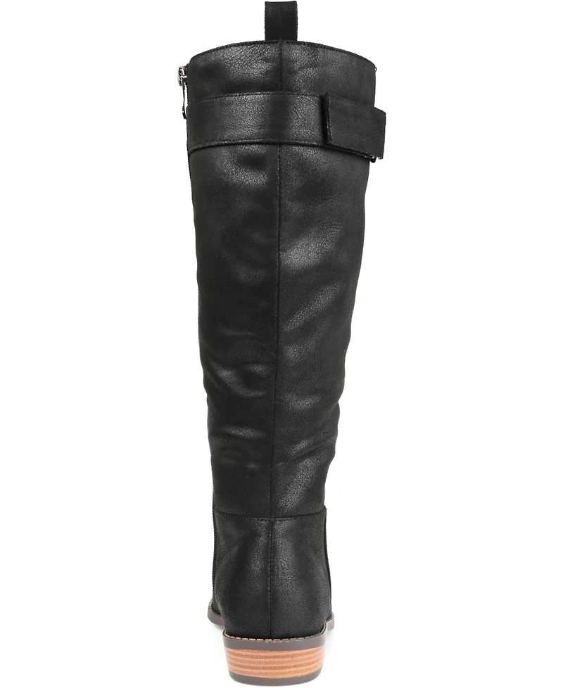 Journee Collection Women's Lelanni Extra Wide Calf Tall Boots