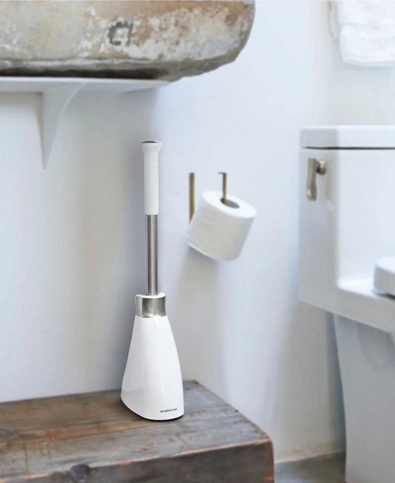 simplehuman Toilet Brush with Magnetic Caddy Holder