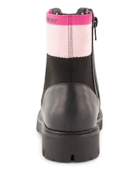 Dkny Little Girls Stassi Knit Moto Boots