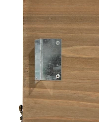 Glitzhome Natural Wooden Tree Collar Kd, 26" x 26"