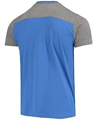 Men's Royal, Gray Los Angeles Rams Field Goal Slub T-shirt
