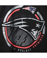 Men's Big and Tall Black New England Patriots Color Pop T-shirt