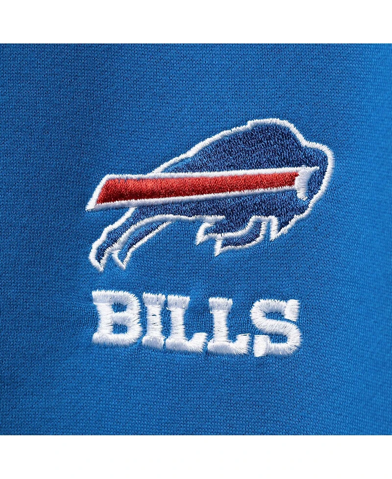 Men's Royal Buffalo Bills Craftsman Thermal Lined Full-Zip Hoodie