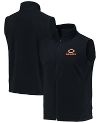 Men's Navy Dunbrooke Houston Fleece Full-Zip Vest