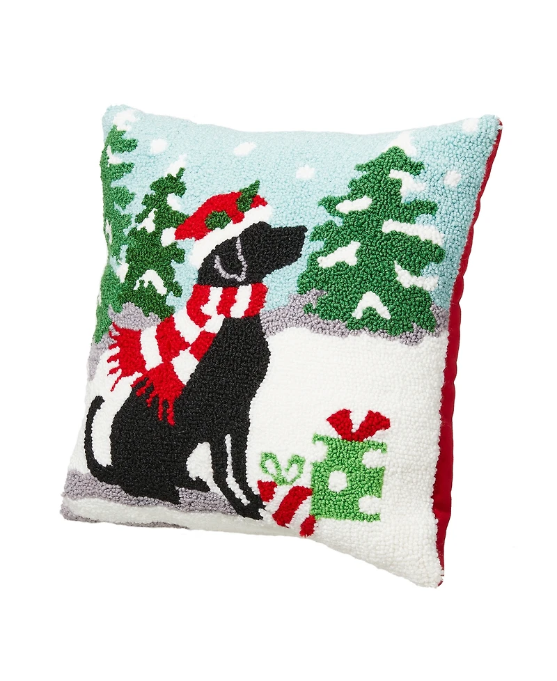 Glitzhomeooked Christmas Dog Pillow