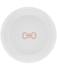 Le Creuset 6 Cup Enamel on Steel Pet Bowl with Skid Resistant Base