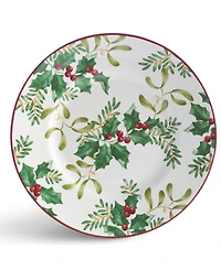 222 Fifth Christmas Foliage 12 Pc. Dinnerware Set, Service for 4
