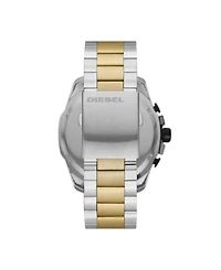 Diesel Men's Mega Chief Chronograph Two-Tone Stainless Steel Bracelet Watch, 51mm