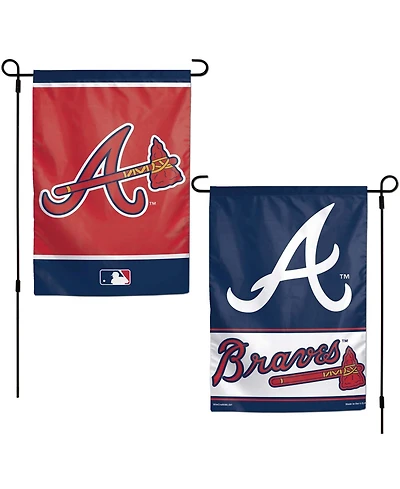 Multi Atlanta Braves 12" x 18" Double-Sided Garden Flag