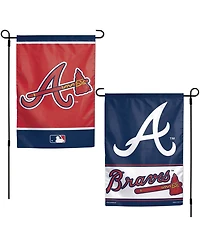 Multi Atlanta Braves 12" x 18" Double-Sided Garden Flag