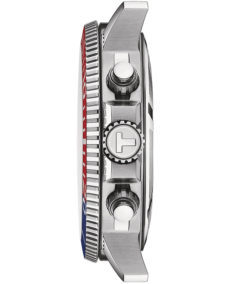 Tissot Men's Swiss Chronograph Seastar 1000 Stainless Steel Bracelet Watch 46mm
