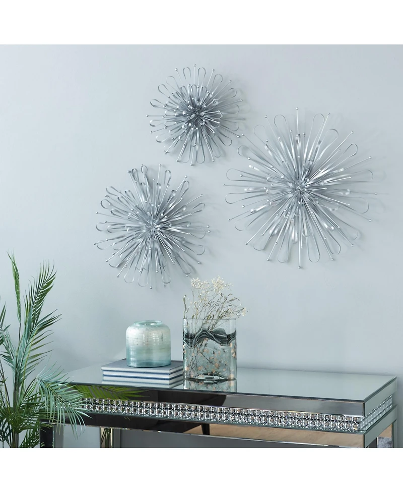 Contemporary Wall Decor, Set of 3