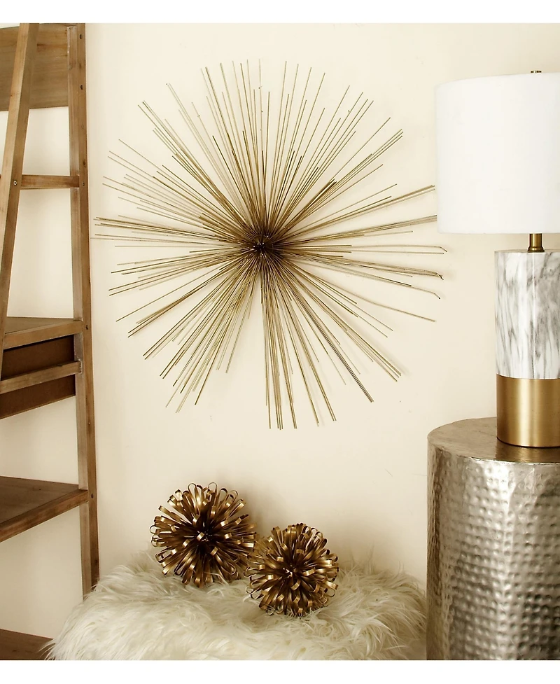 Contemporary Abstract Metal Wall Decor