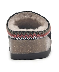 White Mountain Women's Bundle Up Footbed Clogs