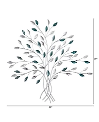 Hand-Painted Tree of Life Wall Art Decor, 30" x 30"