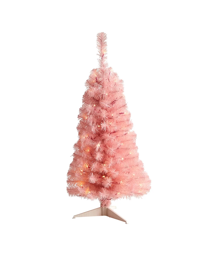 Artificial Christmas Tree with 50 Led Lights and 118 Bendable Branches