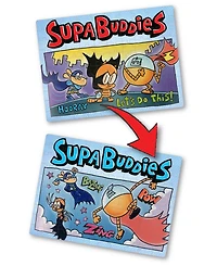 University Games Dog Man Supa Buddies Lenticular Jigsaw Puzzle