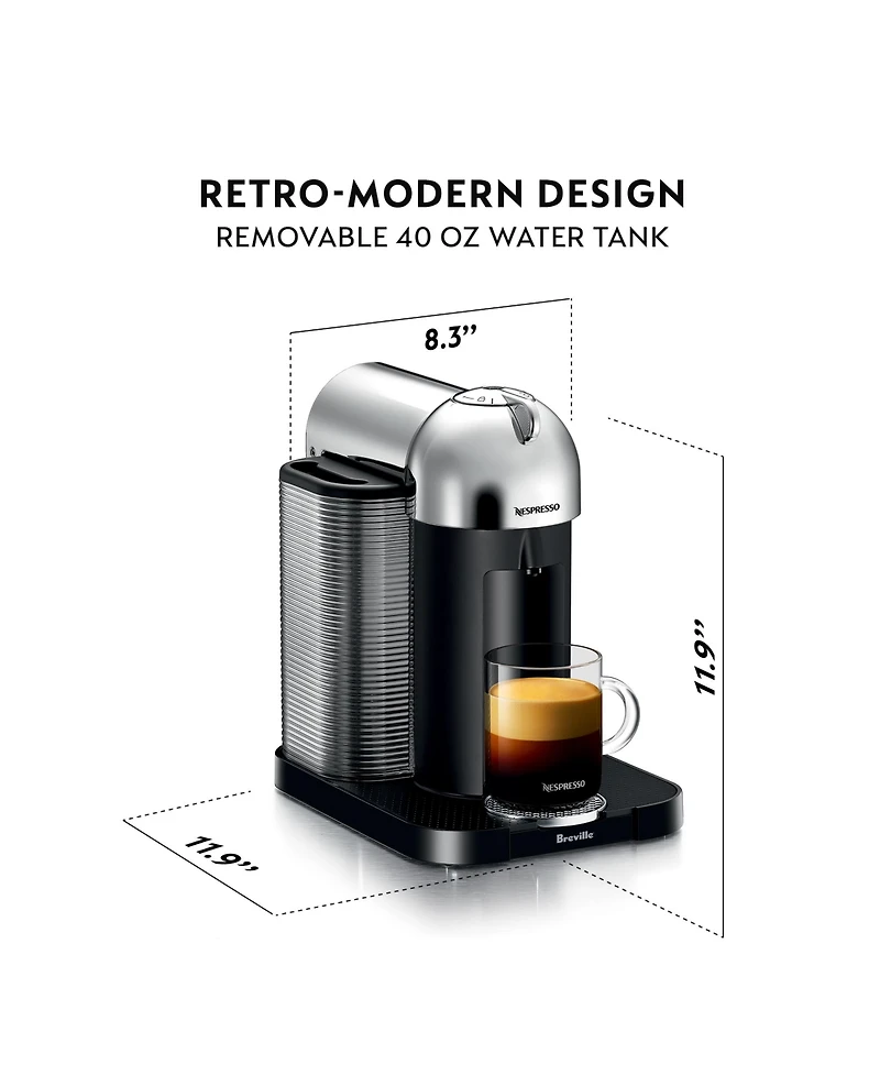 Nespresso Vertuo Coffee and Espresso Machine by Breville