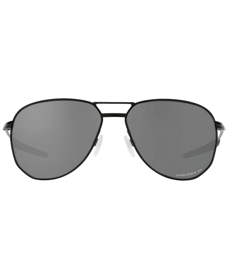 Oakley Men's Polarized Sunglasses, OO4147 Contrail 57