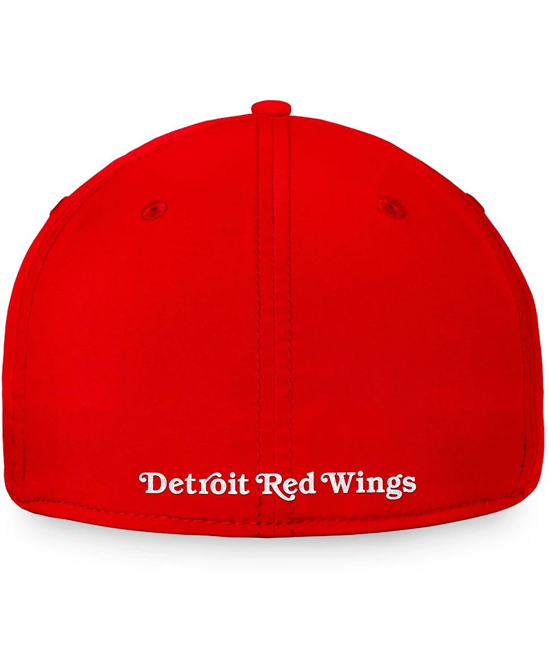 Men's Red Detroit Red Wings Core Primary Logo Flex Hat