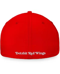 Men's Red Detroit Red Wings Core Primary Logo Flex Hat