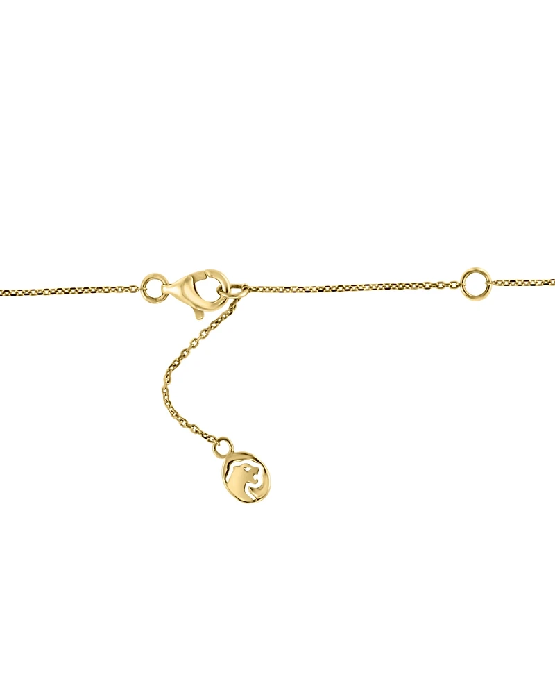 Effy Onyx Butterfly Silhouette 18" Pendant Necklace in 14k Gold