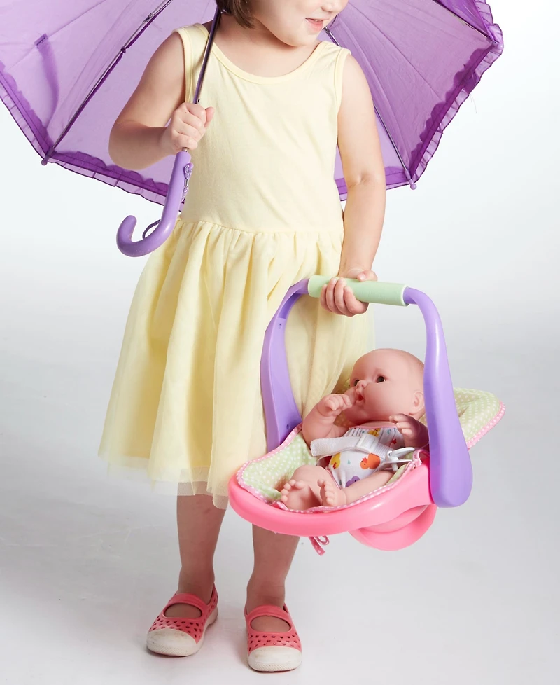 Jc Toys Lots to Love Babies 14" Baby Doll Carrier Gift Set, 5 Pieces