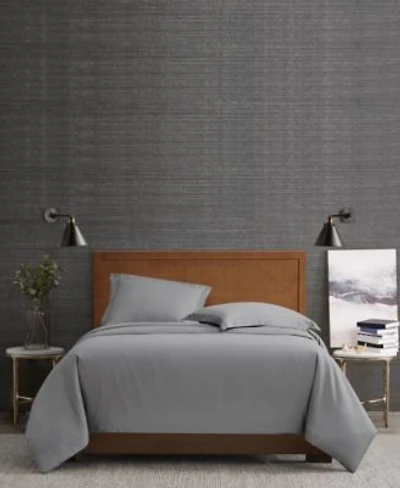 London Fog Garment Wash Solid Duvet Cover Sets