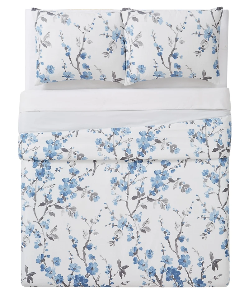 Cannon Kasumi Floral 3 Piece Comforter Set, King
