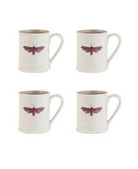 Botanic Garden Tankard Mug Set, 4 Piece