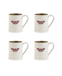 Botanic Garden Tankard Mug Set, 4 Piece
