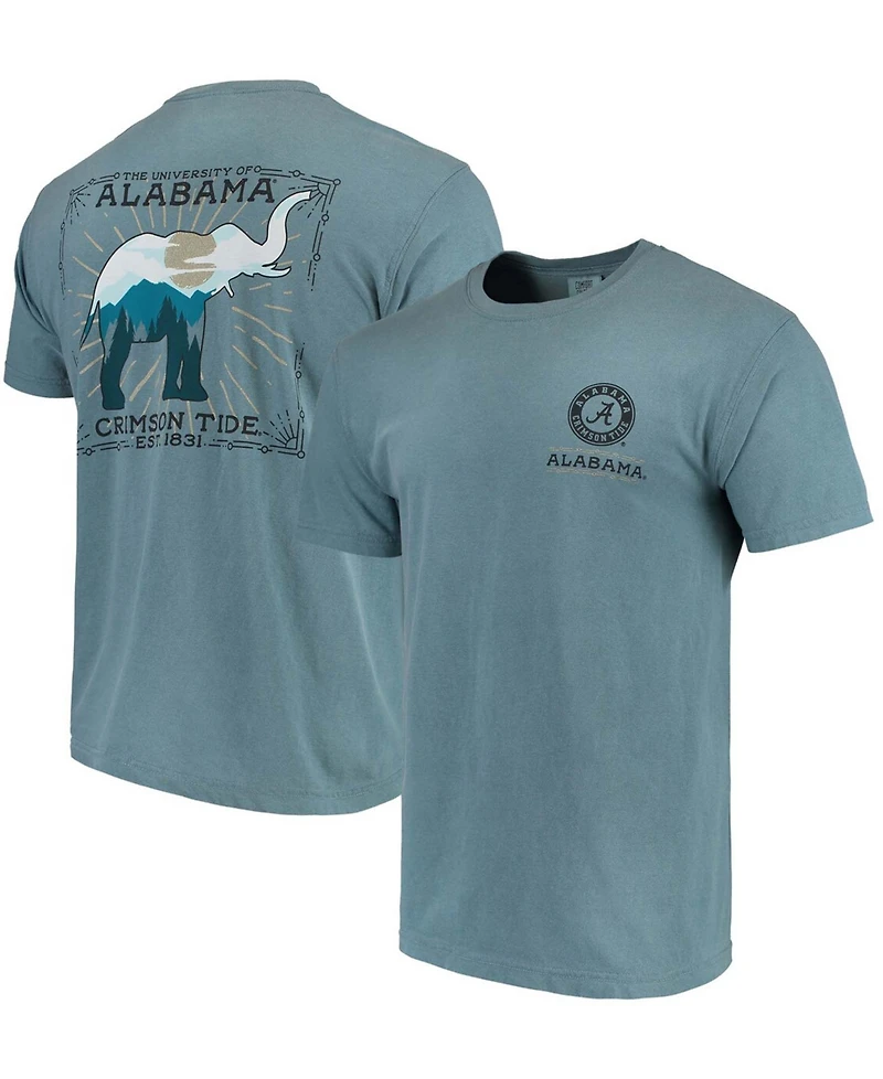 Men's Blue Alabama Crimson Tide State Scenery Comfort Colors T-shirt