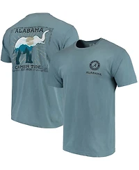 Men's Blue Alabama Crimson Tide State Scenery Comfort Colors T-shirt