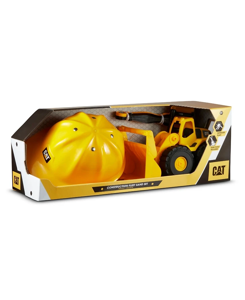 Funrise - Cat Construction Fleet Sand Set, Wheel Loader
